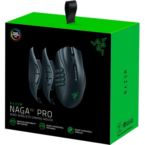 Razer Naga V2 Pro brezžična MMO mi&scaron;ka Cene