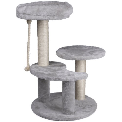  PET COMFORT Stub za grebanje za mačke sivi 40 &amp;times; 40 &amp;times; 62 cm Slike