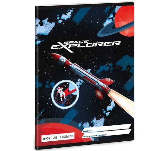 Ars Una Space explorer bilježnica s linijama za 2. razred A/5 16-32 Cijene