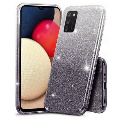 Nillkin silikonski ovitek z bleščicami bling 2v1 za samsung galaxy A03s A037 - srebrno siv Cene