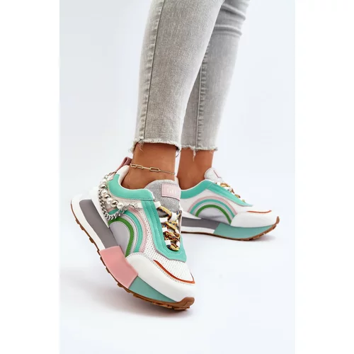 Kesi Women's sneakers with GOE decoration multicolored