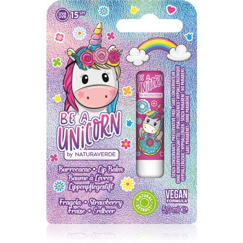 Be a Unicorn Naturaverde Lip Balm balzam za usne za djecu 1 kom Slike