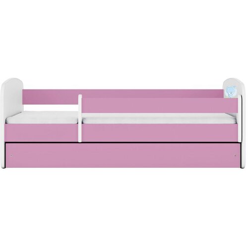 HAPPYKIDS OTROKA POSTELJA DREAMY MEDVEDEK (VE BARV IN DIMENZIJ)-Roza-80x160 Slike