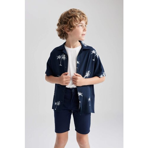 Defacto Boy Oversize Viscose Short Sleeve Shirt Slike