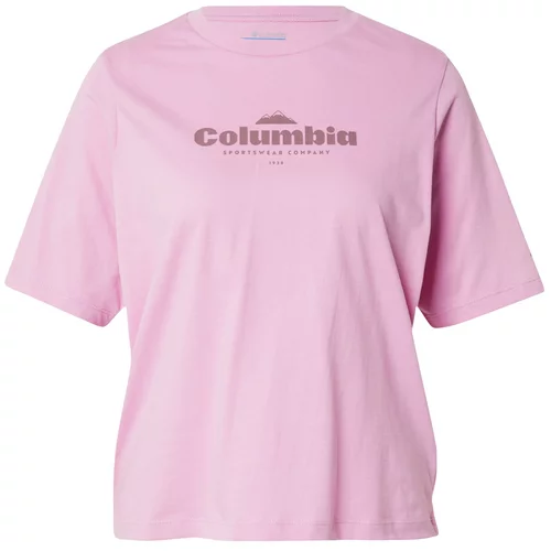 Columbia Funkcionalna majica 'North Cascades' lila / črna