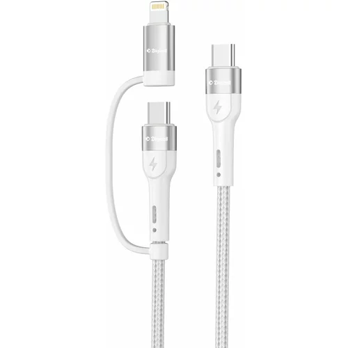  Digicell 2in1 Rapid Series Braided Cable White