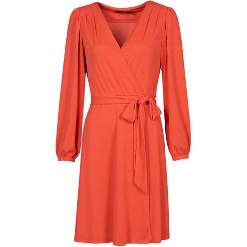 Polo Ralph Lauren shavilya-long sleeve-day dress narančasta Cijene