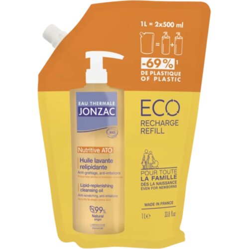 Eau Thermale JONZAC Lipid Replenishing Cleansing Oil - 1 l Slike