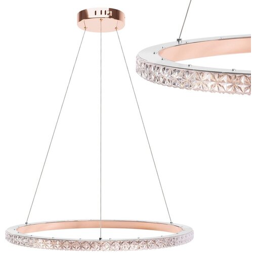 Toolight LED svijetiljka MS009-CP ROSE GOLD 59cm Slike