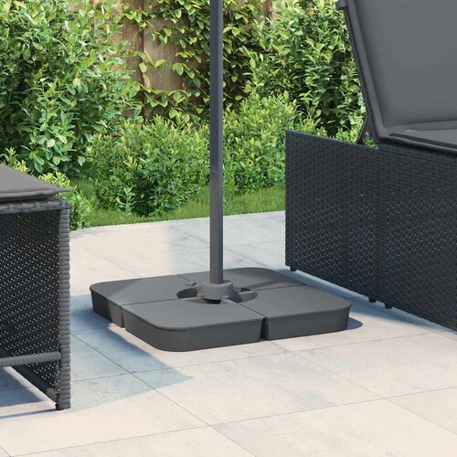  4-dijelni set suncobrana za križni suncobran 100 kg PP Cene
