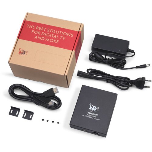 TBS 2604V2 4K uhd hd H.265 & H.264 hdmi video encoder Cene