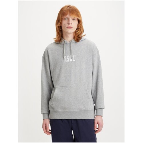 Levi&amp;#039;s Levi&amp;amp;#39;s Light Grey Men&amp;amp;#39;s Brindle Hoodie Levi&amp;amp;#39;s&amp;reg; 501 - Men&amp;amp;#39;s Slike