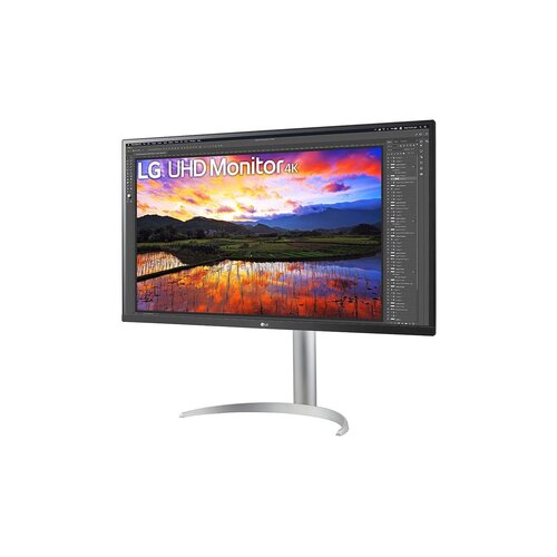 LG 32UP55NP-W LED Monitor 32&amp;quot;,VA, UHD, 60hz, 4ms, HDMI, USB-C(90w), DP, siv Slike