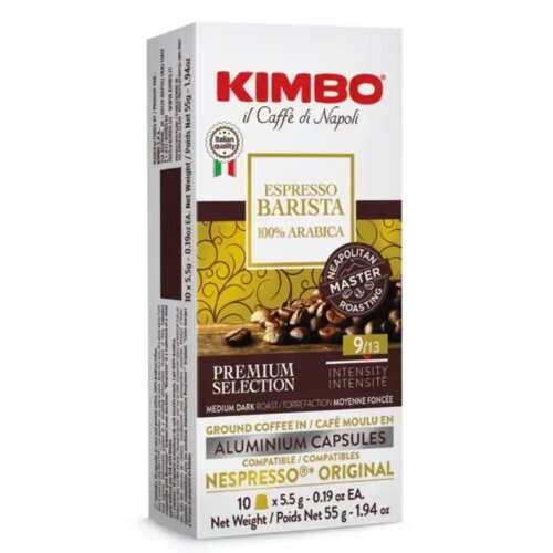 KIMBO Kapsule za kafu Espresso Barista, 10 kapsula Slike