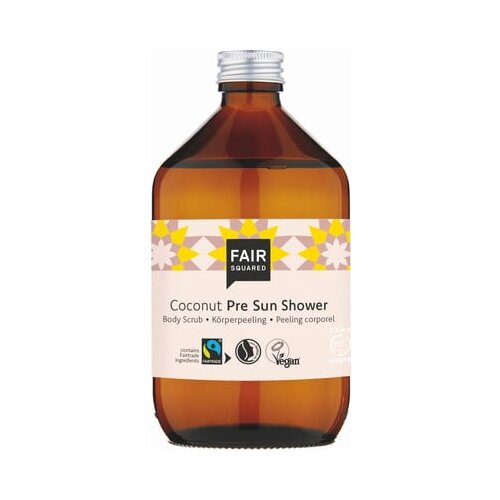 FAIR Squared coconut pre sun shower body scrub Slike