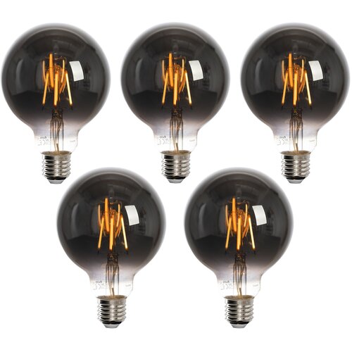 LUEDD Komplet 5 pametnih LED žarnic E27 G95 dimljene 4W 60lm 1800-3000K Cene