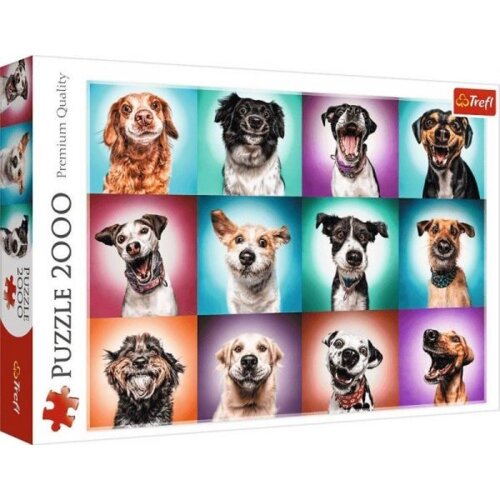 Trefl 27119 puzzle Sestavljanka 2000 kos Živali Cene