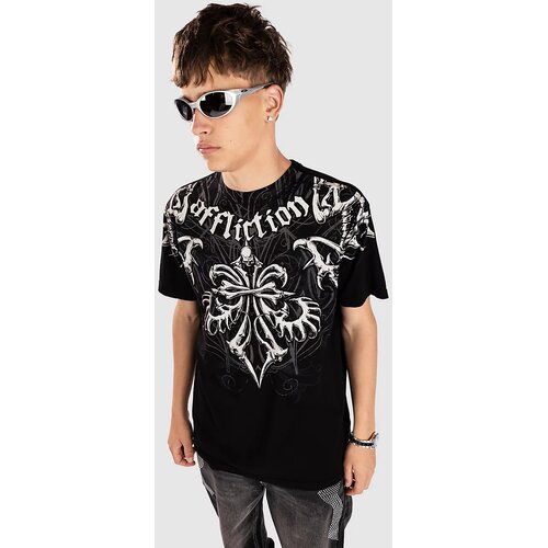 Affliction Skeleton T-shirt black Cene