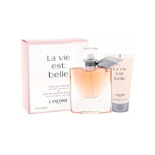 Lancôme LANCOME Poklon set za žene La Vie Est Belle EDP 50 ml + Body losion 50 ml Slike