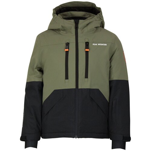 Peak Mountain Jakne Blouson de Ski EBONY enfant/garcon Kaki Slike
