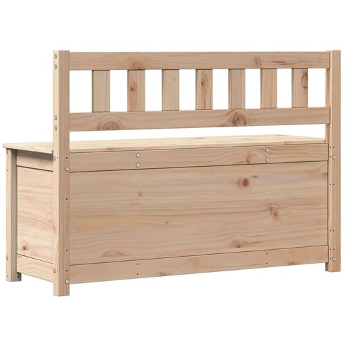 vidaXL Klupa 110 x 41 x 76 5 cm od masivne borovine Cene