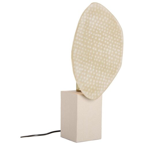 BIZZOTTO Bež kovinska namizna svetilka s kovinskim senčilom (vi&scaron;ina 46 cm) Neev &ndash; Cene