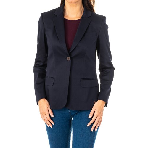 La Martina Jakne KWJ001-07017 Modra Cene
