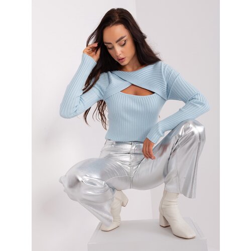 P-M Sweater-PM-SW-PM1082.03X-Light Blue Slike