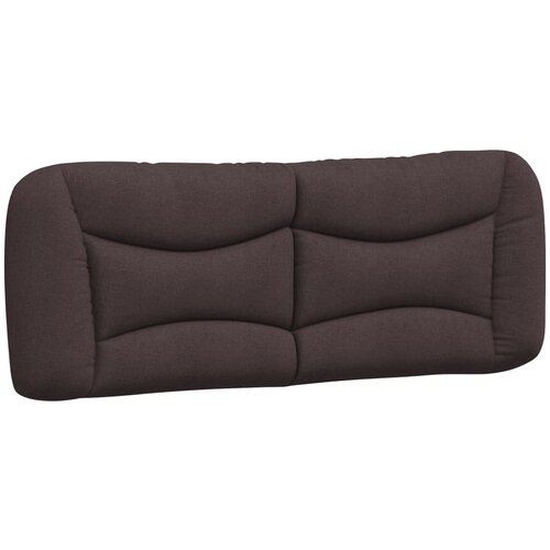 VidaXL Vzglavna stranica temno rjava 140 cm blago, (21038550) Slike