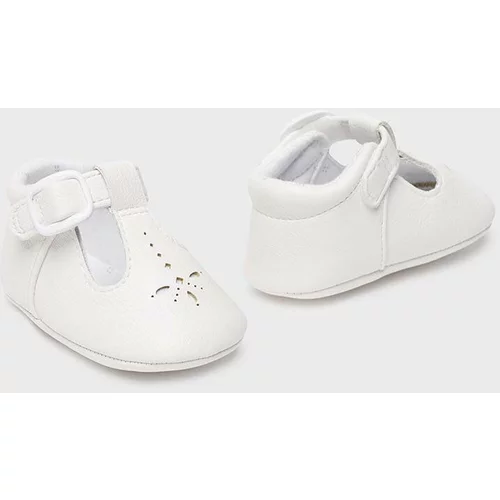 Mayoral Newborn čevlji za dojenčka bela barva