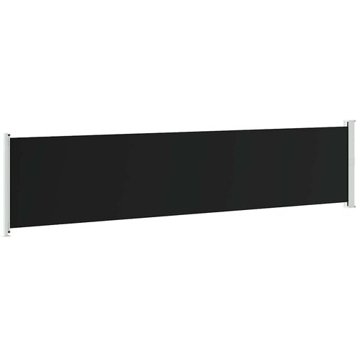  Uvlačiva bočna tenda za terasu 140 x 600 cm crna Slike