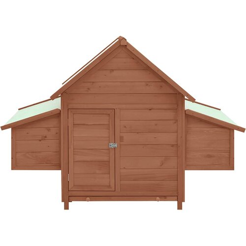  Koko&amp;scaron;injac boja kave i bijela 150x96x110 cm od masivne jelovine Slike