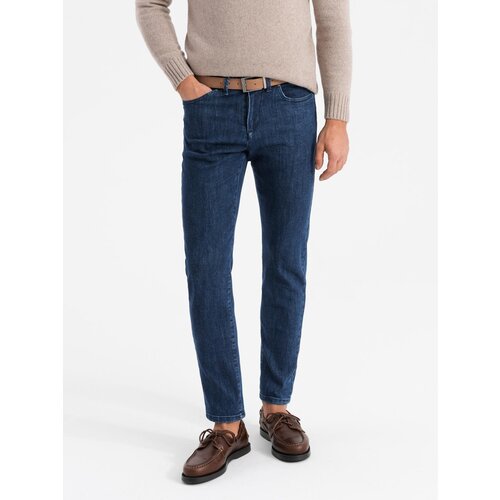 Ombre Classic men's SLIM FIT jeans with elastane - dark blue Cijene