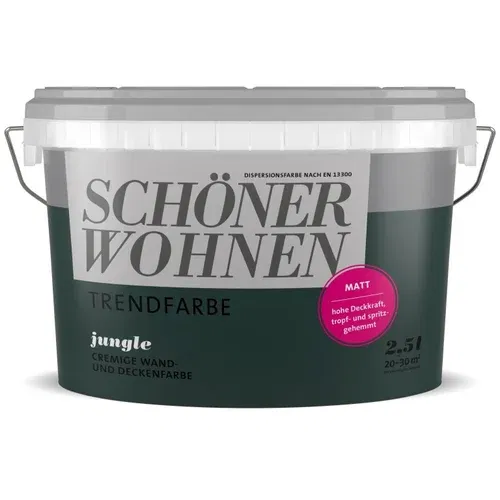 SCHÖNER WOHNEN Notranja disperzijska barva Schöner Wohnen Trend (2,5 l, jungle)