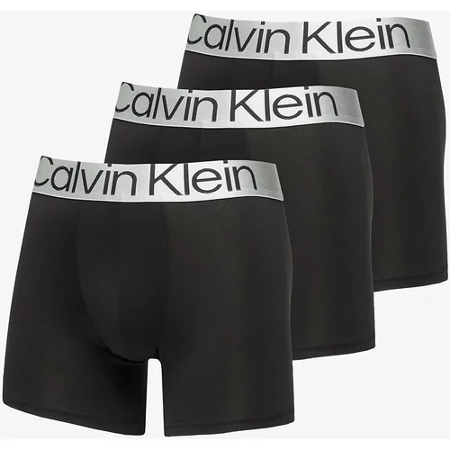 Calvin Klein Bokserice svijetlosiva / crna