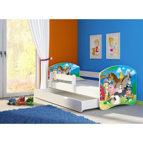 ACMA KREVET ZA DECU WHITE SA FIOKOM 180X80 2 34 Cene