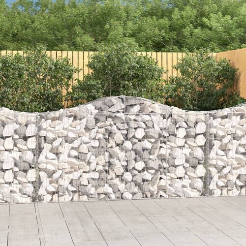 Lučne gabionske košare 9 kom 200x30x100/120cm pocinčano željezo Cijene