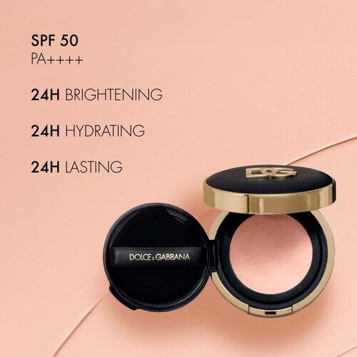 Dolce &amp;amp; Gabbana Rose Glow Cushion posvetlitveni in vlažilni tekoči puder SPF 50+ odtenek 5W 15 g Slike
