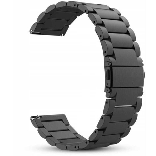 Spacecase pas iz nerjavečega jekla 22MM črn za 22 mm ure, (21969287) Cene