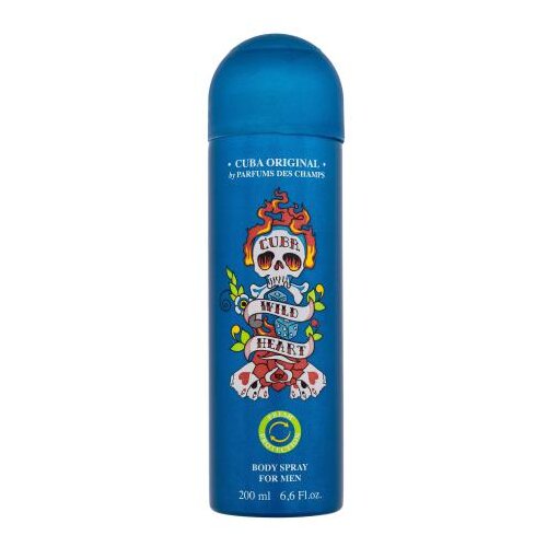 Cuba Wild Heart 200 ml u spreju za mu&amp;scaron;karce Slike