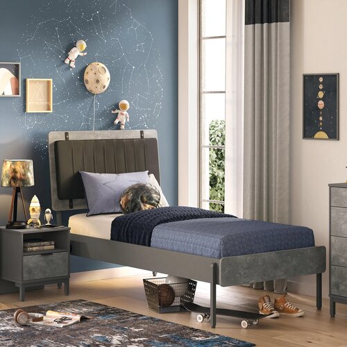  Space gray KREVET (100x200 cm) Slike