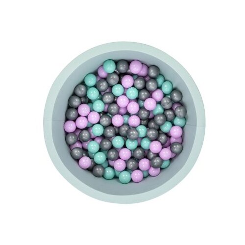 WALLXPERT bazen s lopticama, Bubble Pops v5, 85x85x30 cm, Mint Cene