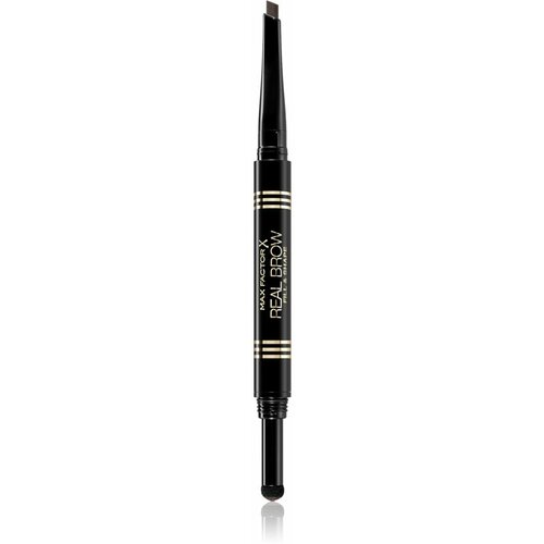 Max Factor Real brow fill &amp; shape 04 deep brown, olovka i senka za obrve Cene