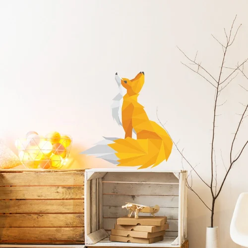 Ambiance naljepnica origami foxie