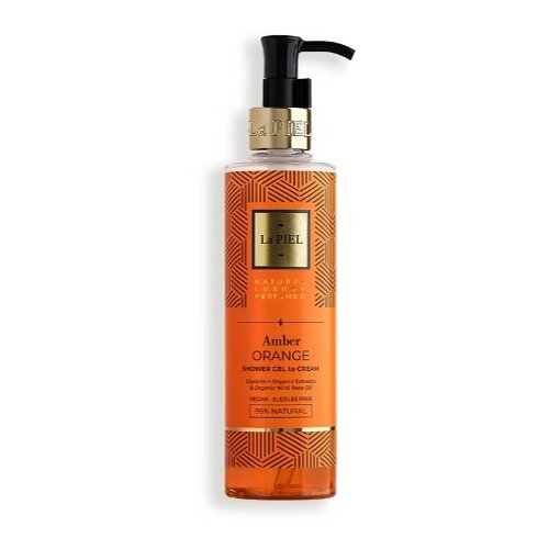 LA PIEL luksuzan i parfemski gel za tuširanje - amber orange 250ml Slike