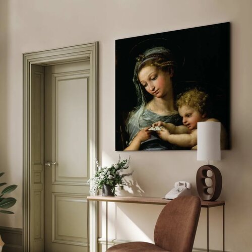  Slika - Rafael Santi &amp;ndash; The Virgin of the Rose 60x60 Standard Slike