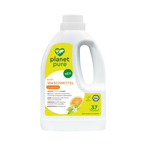 Planet Pure Deterdžent za &amp;scaron;areno rublje - Cvijet naranče Slike