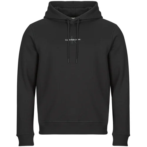 Calvin Klein Jeans MONOLOGO HOODIE Crna