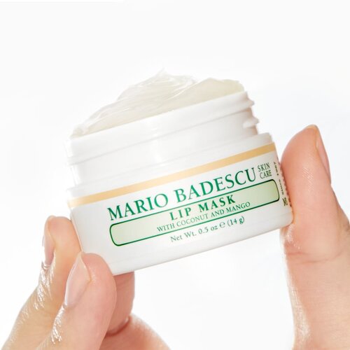 Mario Badescu Lip Mask with Coconut and Mango vlažilna maska za ustnice 14 g Slike