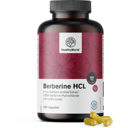  Berberin HCL 500 mg - 180 kaps. Cijene